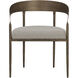 Zanatta Zenith Taupe Grey Dining Armchair